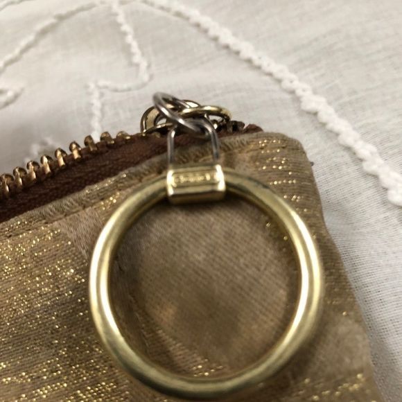 Coach Gold Poppy shoulder bag - Picture 3 of 9